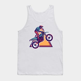 Motocross Rider Tank Top